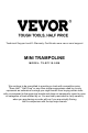 VEVOR TX-B7110-55IN Manual