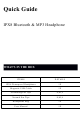 RDT NICE18T Quick Manual