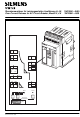 Siemens 3WX3641-JH00 Series Operating Instructions Manual