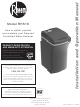 Rheem RHS18 Installation And Operation Manual