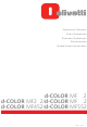 Olivetti d-Color MF362 Operations