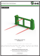 HME 1250 Bale Spike Operator's Manual