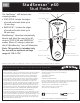 Zircon StudSensor e40 Manual