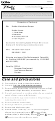 Brother P-touch 85 Manual