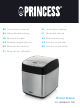 Princess Bread Maker Instruction Manual