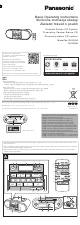 Panasonic RX-D552 Basic Operating Instructions