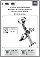 ISE X-BIKE SY-812 User Manual