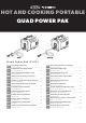 Dometic CADAC Quad Power Pak Operating Manual
