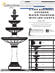 Sunnydaze Decor GSI-781 Manual