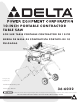 Delta 36-6022 Instruction Manual
