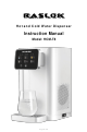 RASLOK HCM-T8 Instruction Manual