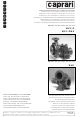 caprari MEC-D 3/80 Use And Maintenance Instructions