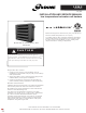 Modine Manufacturing HCH 104 Installation And Service Manual