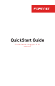 Fortinet FortiExtender 511G Series Quick Start Manual
