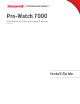 Honeywell Pro-Watch 7000 Install Manual