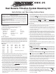 AMSOIL BMK-25 Installation & Servicing Instructions Manual