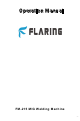 FLARING FM-215 Operation Manual