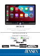 Jensen J5CA12 Installation & Owner's Manual