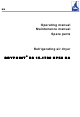 Beko DRYPOINT RS 30-E HP50 NA Operating Manual