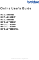 Brother DCP-L2550DW Online User's Manual