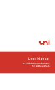UNI CSSD03 Manual