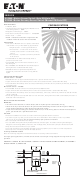 Eaton OS306U Manual