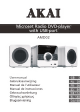 Akai AMD02 User Manual