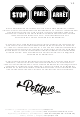 Petique JG03510005 Instruction Manual