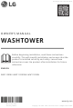 LG WWT-1209FGB Owner's Manual