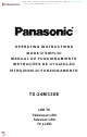 Panasonic M330E Operating Instructions Manual