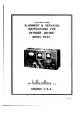 Hallicrafters Skyrider Defiant SX24 Operating Instructions Manual
