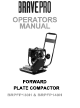 Brave PRO BRPFP130H Operator's Manual