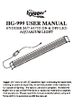 Hygger HG-999 User Manual