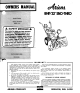 Ariens 924013 Owner's Manual