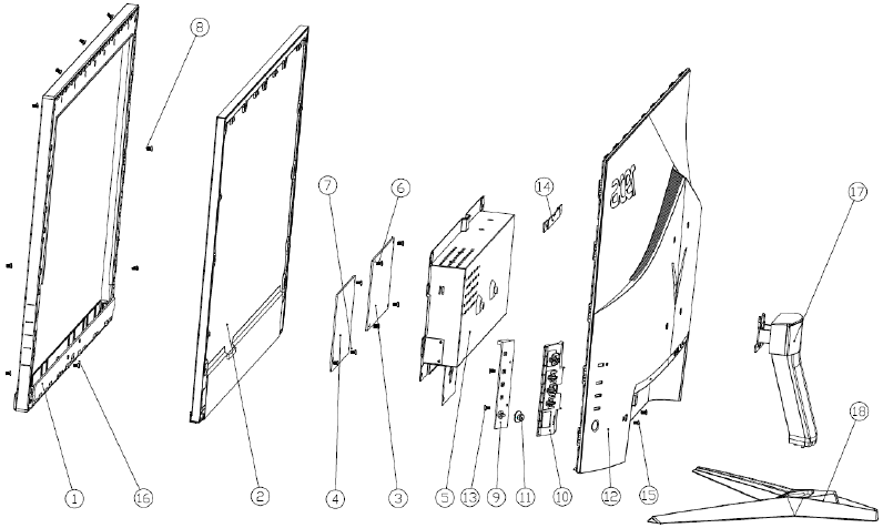 Exploded Diagram - Product Exploded Diagram