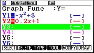 Graphs [Option 5] - Plotting graphs &ndash; basics - Step 1