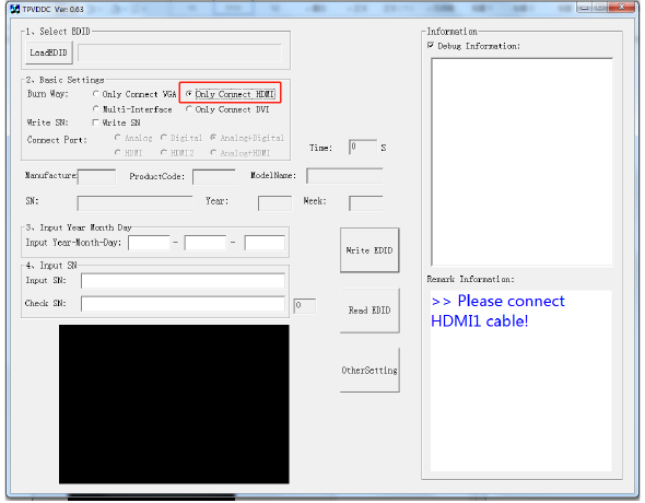 Writing EDID Process - Step 2