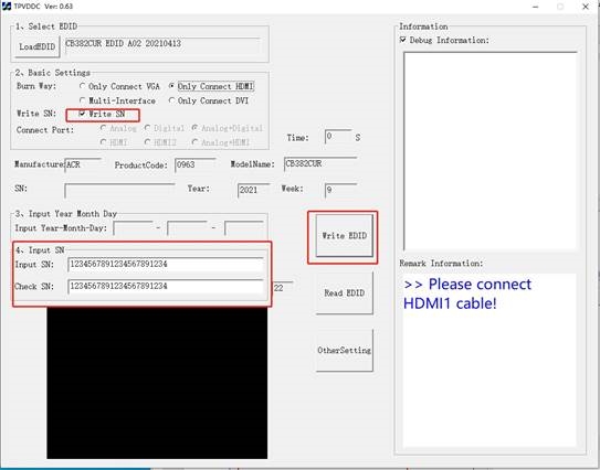 Writing EDID Process - Step 4