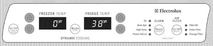 Setting Cooling Temperatures