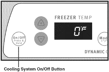Turning The Cooling System On And Off