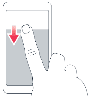 Use the quick setting icons