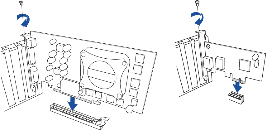 Install expansion card(s)
