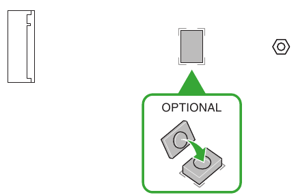 Installing an M.2 module to the M.2_1 / M.2_2 slot - Step 2