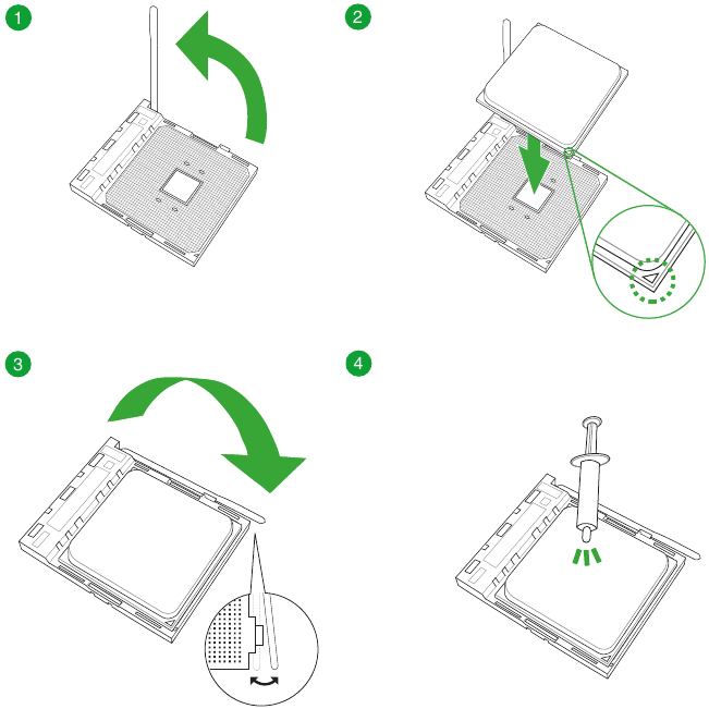 Product Introduction - Installing the CPU