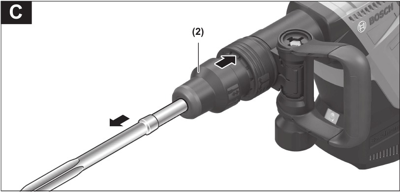 Changing the Tool - Removing the application tool
