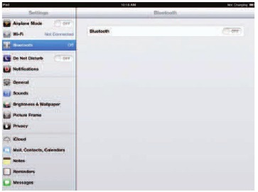 PAIRING THE UNIT TO iOS TABLET - Step 3