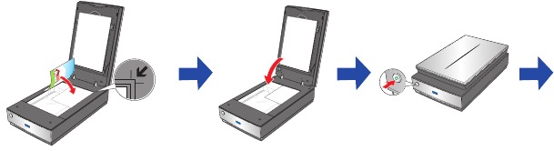 Scanning a photo