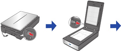 Unlocking and assembling - Step 1
