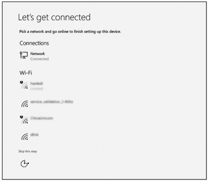 Setting up your device - Step 5