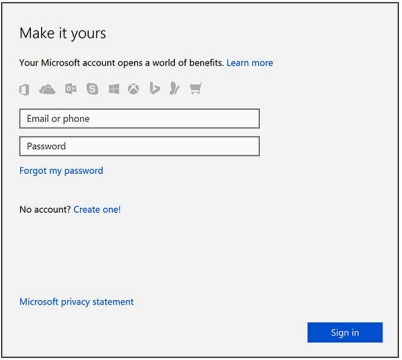 Setting up your device - Step 6